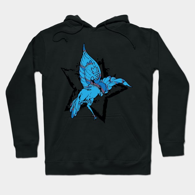 StarBird Hoodie by AmazingArtMandi